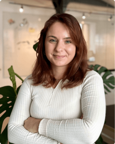 Portrait von Nathalie